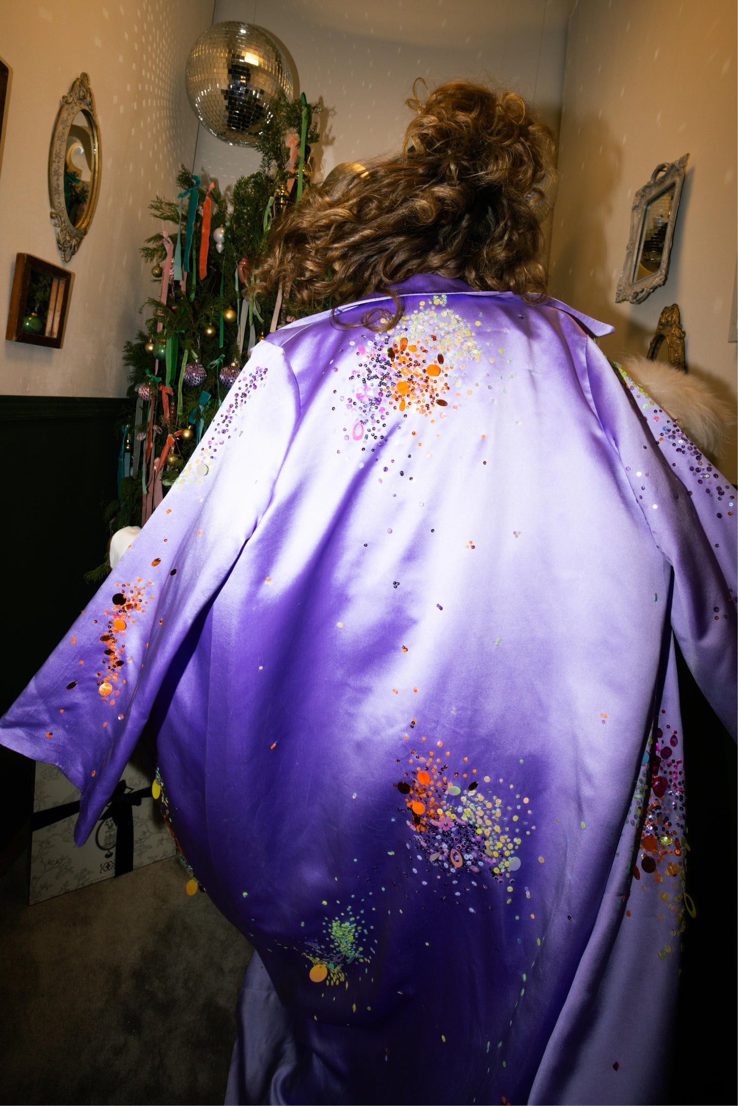 EMBRIODERED COAT