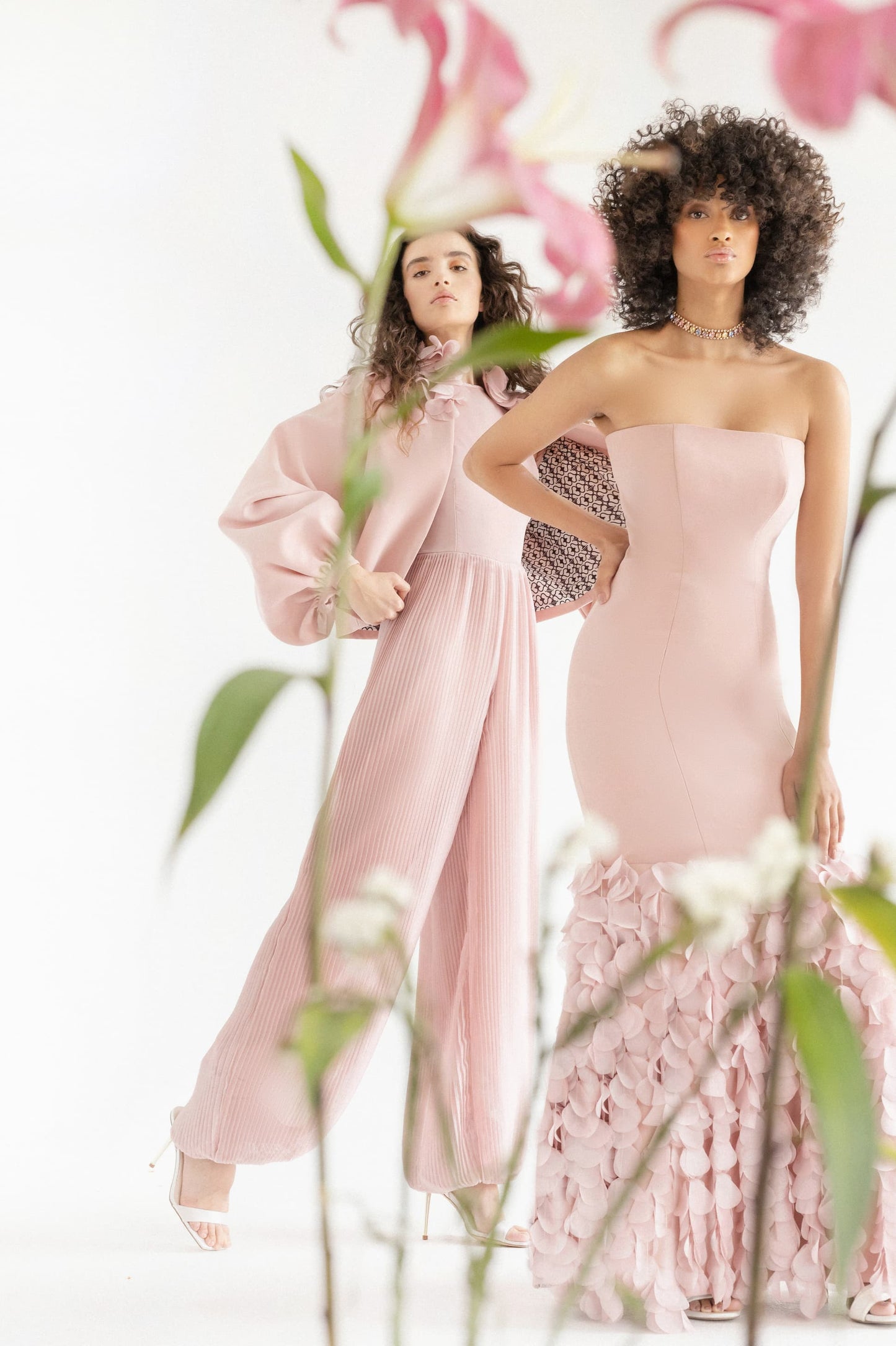 STRAPLESS MIDI MERMAID DRESS