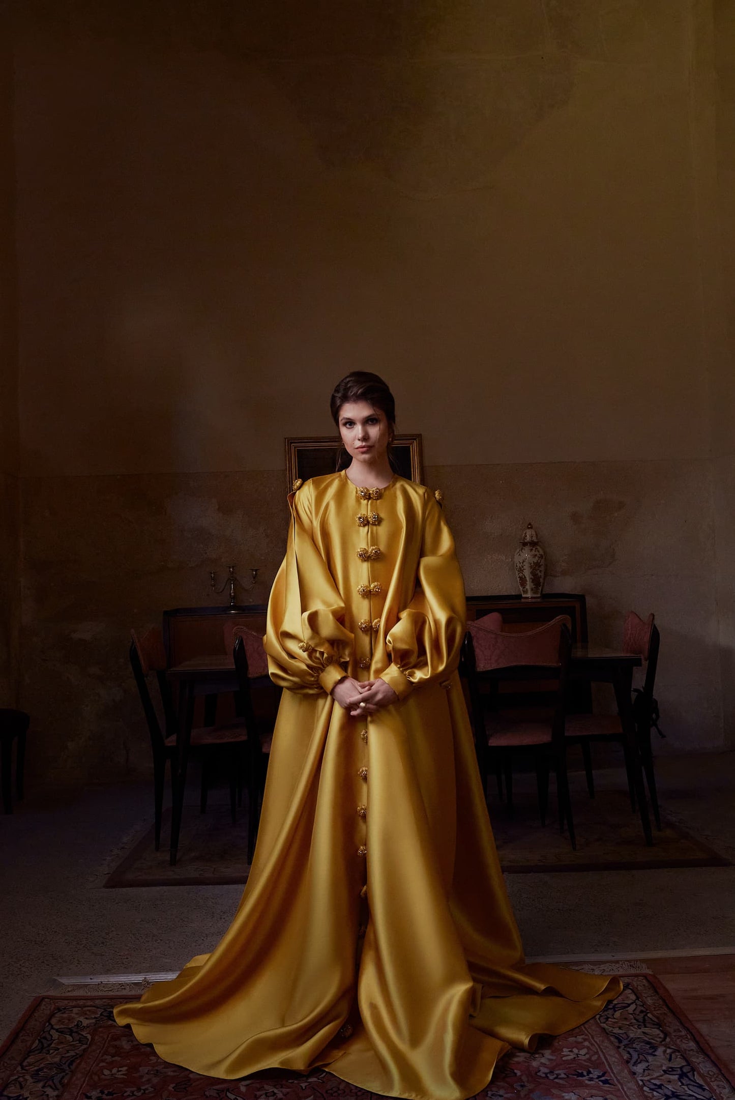 TAFFETA-SATIN DEUX-PIÈCE