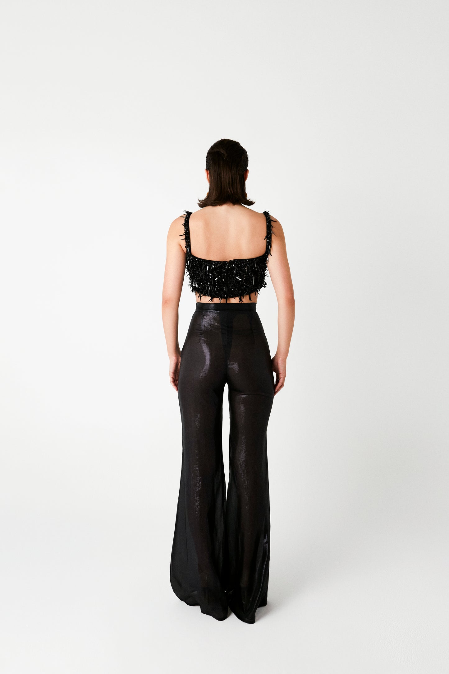 FLARED DISCO PANTS