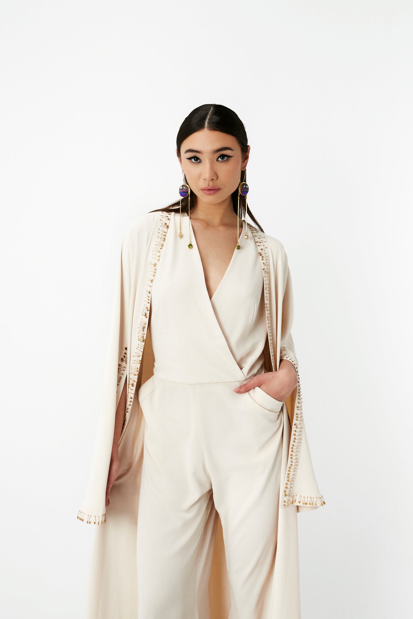 JUMPSUIT WITH KIMONO