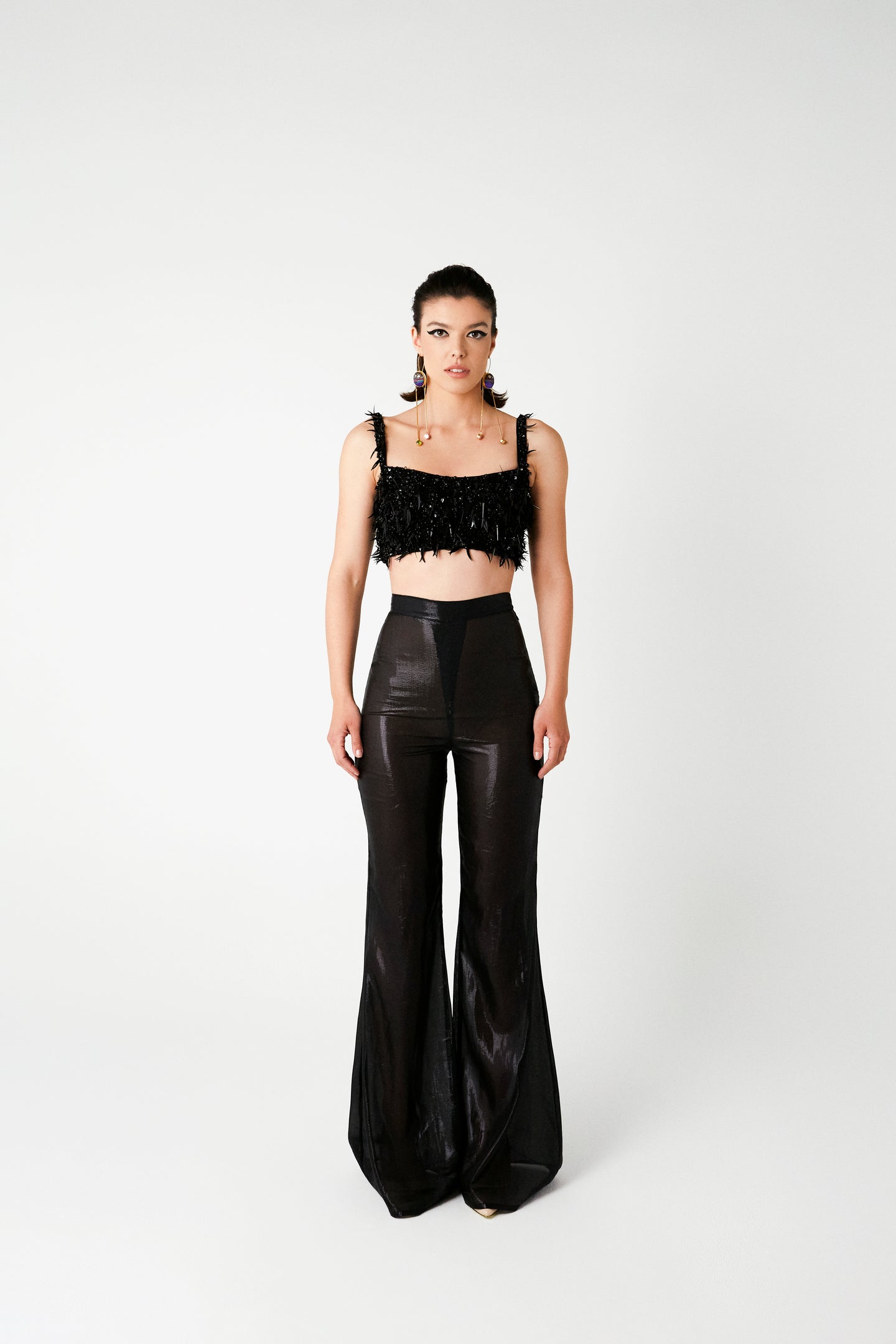 FLARED DISCO PANTS